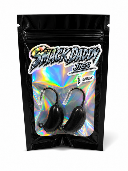 SMACKDADDY JIGS SOLID COLORS, 2/PK