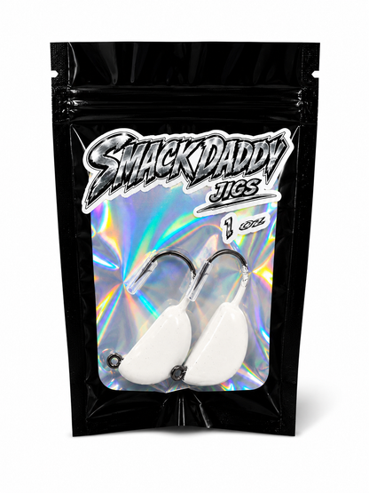 SMACKDADDY JIGS SOLID COLORS, 2/PK